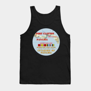 Just Cause - Ft Clayton - CZ w Map w Svc Ribbons Tank Top